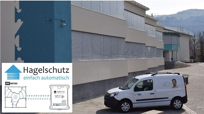 Storen-Steuerungssystem: Hagelschutz – einfach automatisch